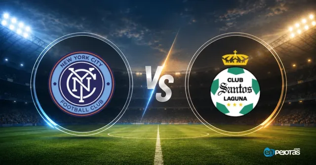 NYCFC vs Santos Laguna, choque con favoritismo local