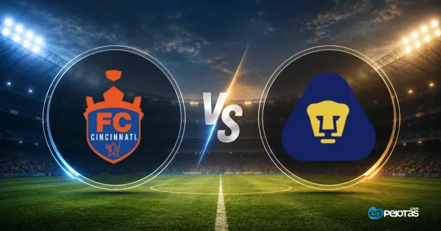 Pumas, favorito ante Cincinnati con 53% de probabilidad