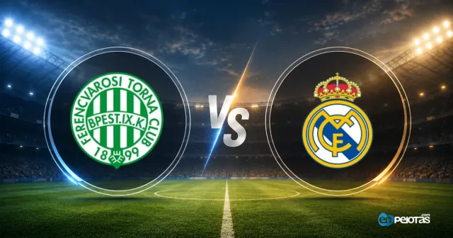 Real Madrid gana 1-2 al Ferencváros