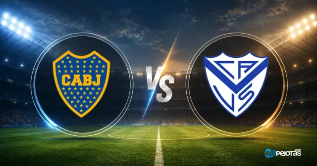 Boca y Vélez empatan 1-1 en el Ducó