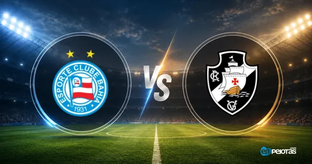 Bahia y Vasco empatan sin goles en el Brasileirão