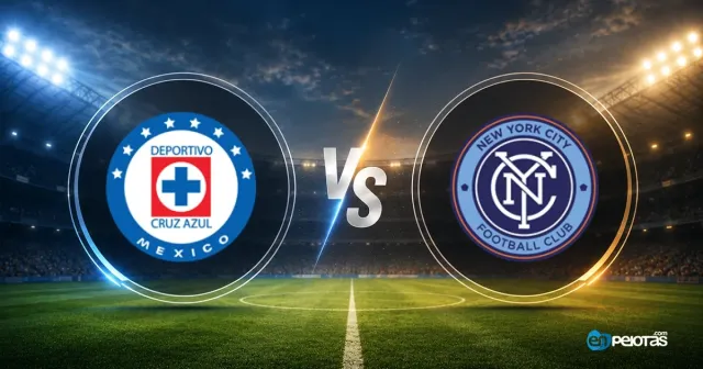 Cruz Azul derrota 2-1 al New York City FC