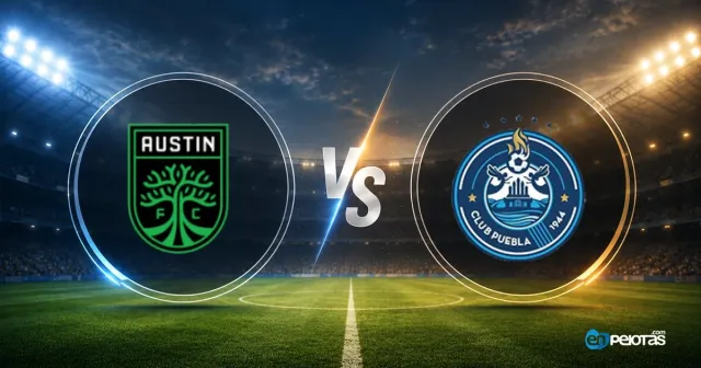 Uzuni firma triplete y Austin FC goleó 3-0 al Puebla