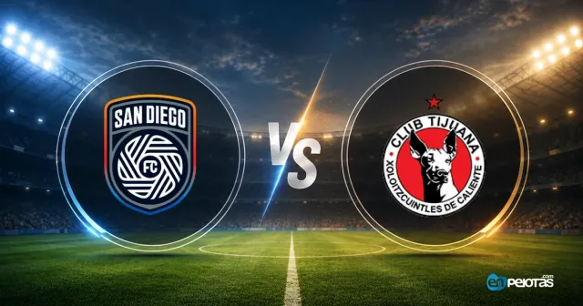 San Diego vence 1-0 al Tijuana con gol de Zamblé