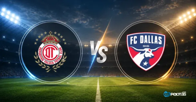 Toluca 3-1 FC Dallas: control and clinical finishing