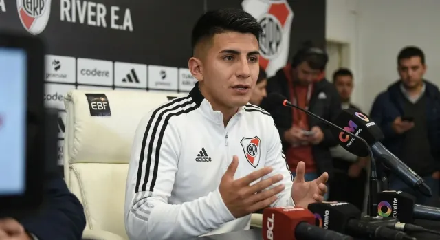Almada reveló por qué volvió a River desde Europa