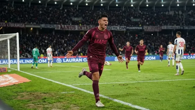 Lanús goleó 3-0 a Talleres en el Kempes