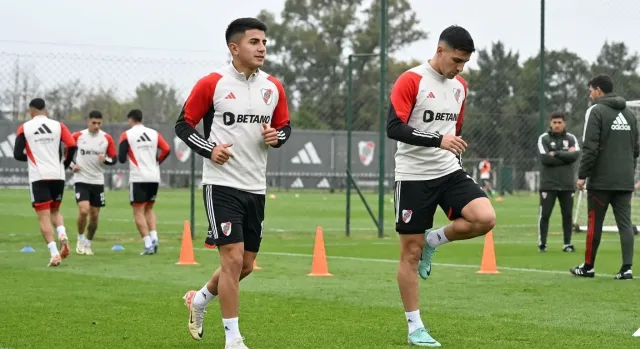 Almada debutará como titular en River ante Argentinos