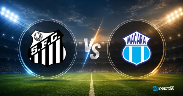 Santos vs. Macará, Sudamericana round of 16