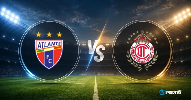 Atlante y Toluca empatan sin goles