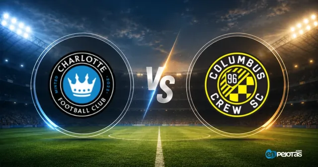 Charlotte FC vence 3-1 al Columbus Crew en la MLS