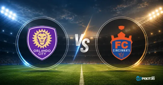 Orlando City y Cincinnati empatan 1-1
