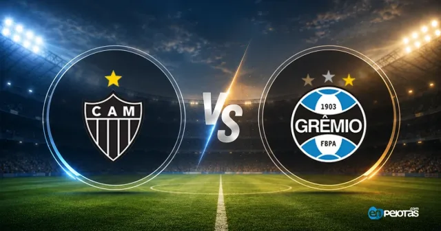 Atlético Mineiro 3-0 Grêmio: Cuello brace