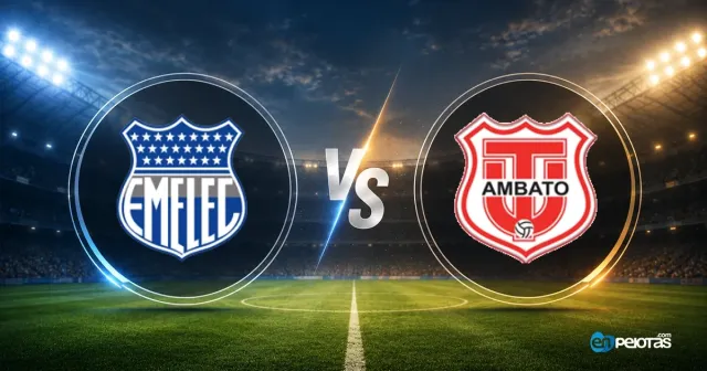 Emelec Tops Técnico Universitario 2-1