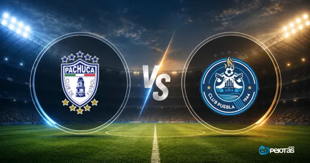 Puebla gana 3-2 a Pachuca en el Estadio Hidalgo