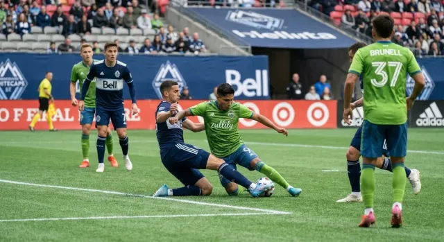Vancouver vence 2-0 al Seattle en la MLS