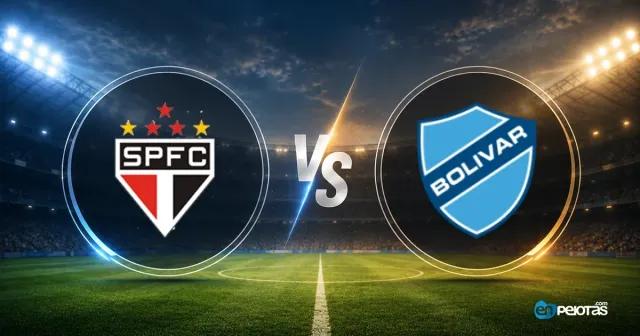 São Paulo vs. Bolívar, Sudamericana round of 16
