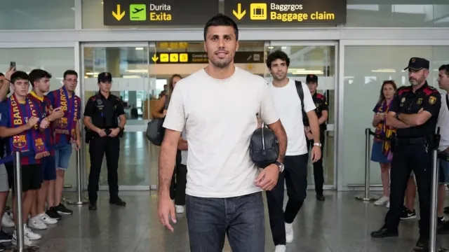 Rodri joins Barcelona for 76.5 million euros
