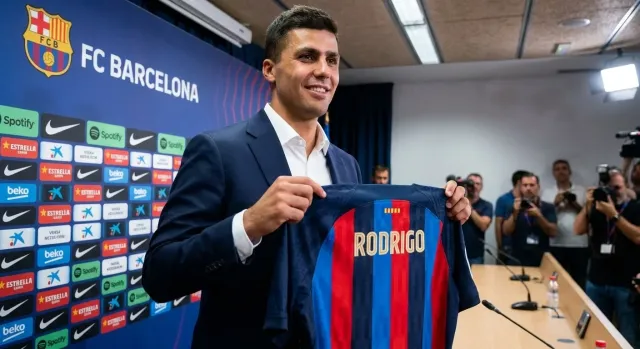 Barcelona signs Rodri for 76.5 million