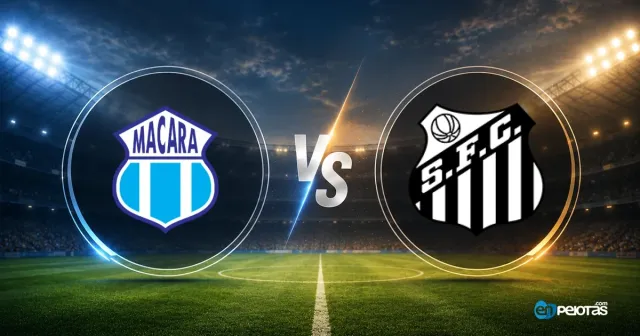 Macará y Santos empatan sin goles en Octavos de Copa Sudamericana