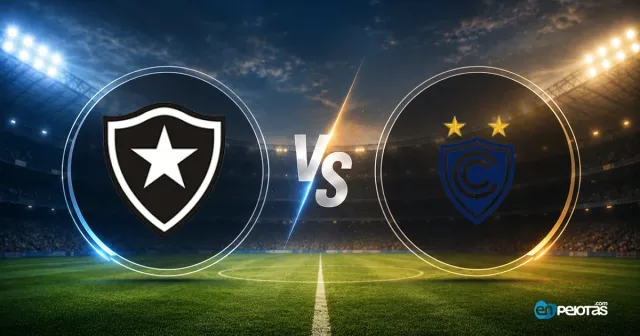 Botafogo no puede remontar ante Cienciano