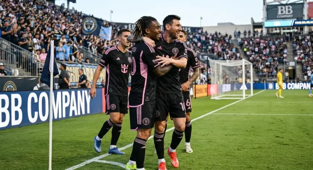 Union e Inter Miami empatan 2-2 con expulsiones