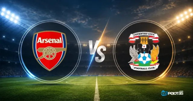 Arsenal recibe al Coventry en un duelo incierto