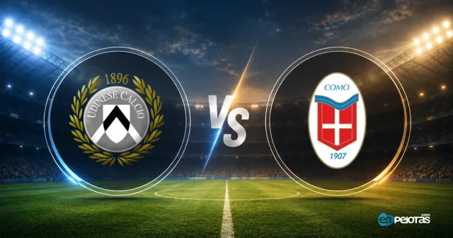 Udinese y Como empatan 1-1 en la Serie A