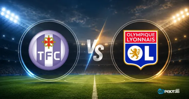 Lyon gana 0-2 en Toulouse con doblete en el cierre