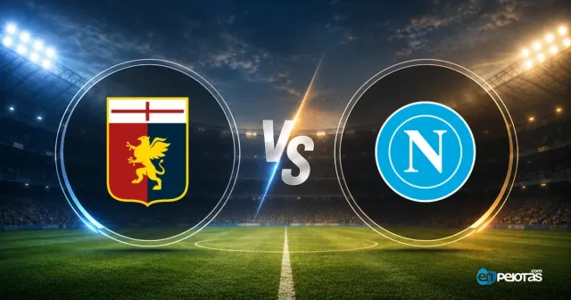 Napoli vence 2-0 al Genoa en acción ajustada