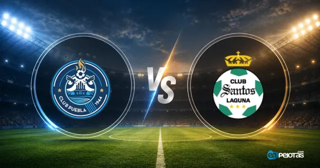Puebla remonta al Santos 3-2 en el Cuauhtémoc