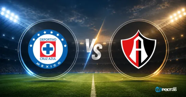 Atlas vence 2-0 a Cruz Azul pese al dominio local