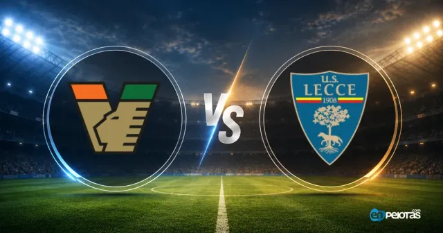 Lecce derrota al Venezia 0-2 con efectividad