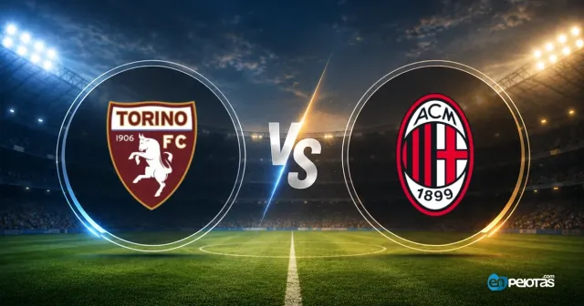 Torino-Milan: choque de equipos irregulares en Serie A
