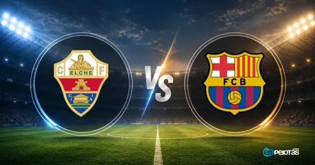 Elche y Barcelona se enfrentan en LaLiga