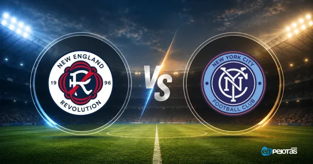 Revolution y City FC empatan sin goles en la MLS
