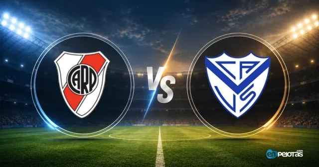 River vs Vélez at the Monumental