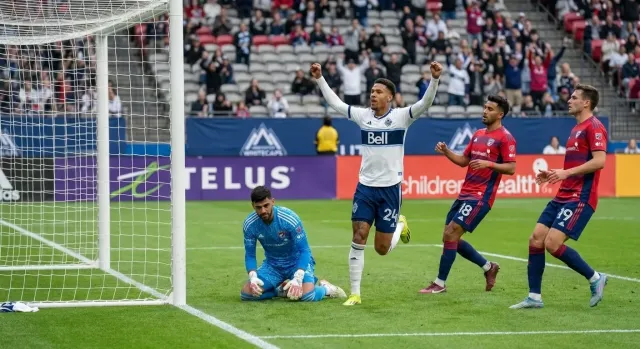 Vancouver goleó 5-0 al FC Dallas