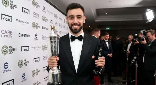 Bruno Fernandes gana el premio al jugador del año de la PFA