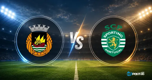 Sporting goleador en Rio Ave (0-4)
