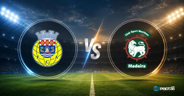 Arouca remonta al Marítimo en la Liga Portugal