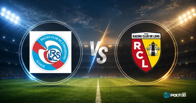 Strasbourg remonta y vence al Lens 2-1