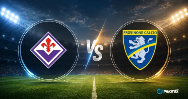 Frosinone golea 3-0 a Fiorentina en su terreno