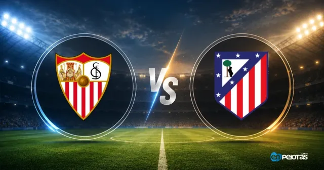 Atlético golea al Sevilla con contundencia (1-3)