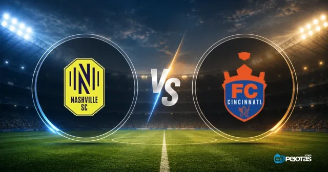 Nashville SC 4-0 FC Cincinnati en la MLS