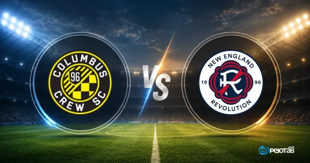 Revolution golea al Crew en la MLS (1-3)