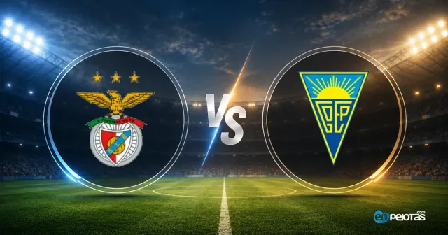 Benfica 2-1 Estoril: dominio con goles tempranos