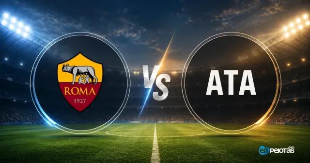 Roma-Atalanta: choques de historiales contrapuestos