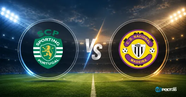 Sporting CP domina al Nacional con un contundente 2-0