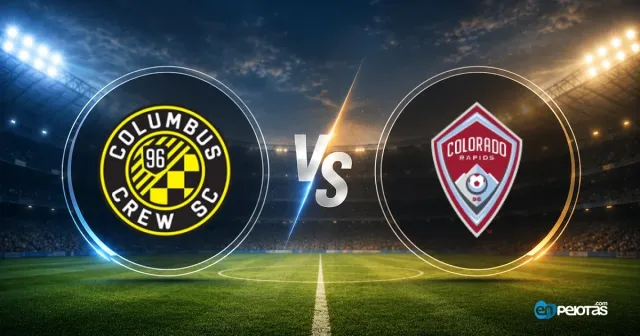 Crew quiere cortar cinco derrotas ante Rapids en forma